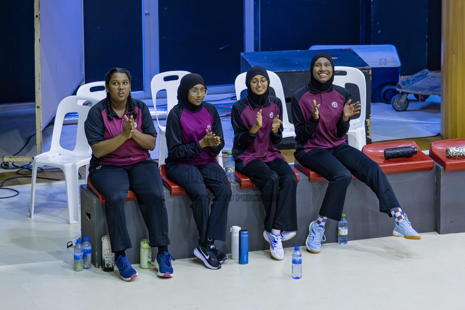 Day 14 of 26th Inter-School Netball Tournament 2025 was held in Social Center Indoor Hall on Tuesday, 4th November 2025. Photos: Areef Adam / images.mv