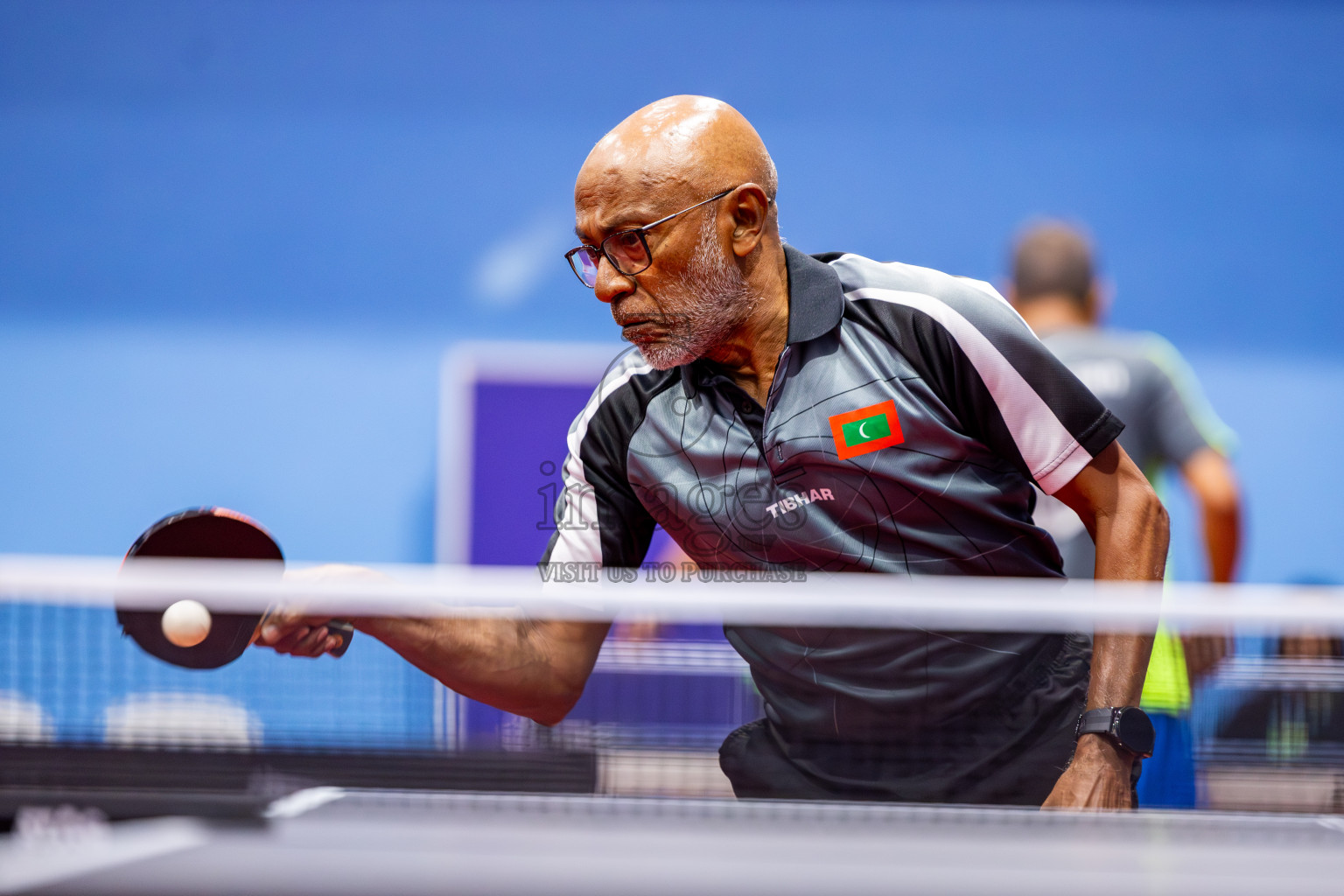 Day 2 of 1st Thoddoo Masters Table Tennis Tournament was held on Friday, 22nd August 2025 in AA Thoddoo, Maldives. Photos: Nausham Waheed / images.mv