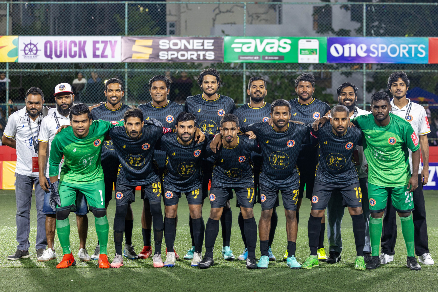 S. Hithadhoo VS S. Maradhoo in Day 7 of Golden Futsal Challenge 2025 was held on Saturday, 11th January 2025, in Hulhumale', Maldives Photos: Hassan Simah / images.mv