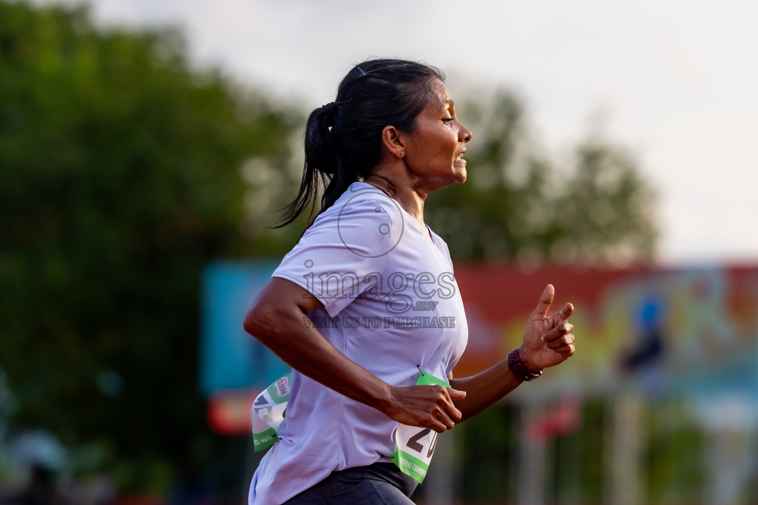 Day 1 of National Athletics Championship 2025 was held at Ekuveni Running Ground in Male', Maldives on Thursday, 14th August 2025. Photos: Nausham Waheed / images.mv