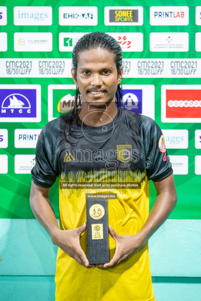 Club Maldives 2021 Round of 16 (Day 2) held at Hulhumale;, on 9th December 2021 Photos: Shuu / images.mv