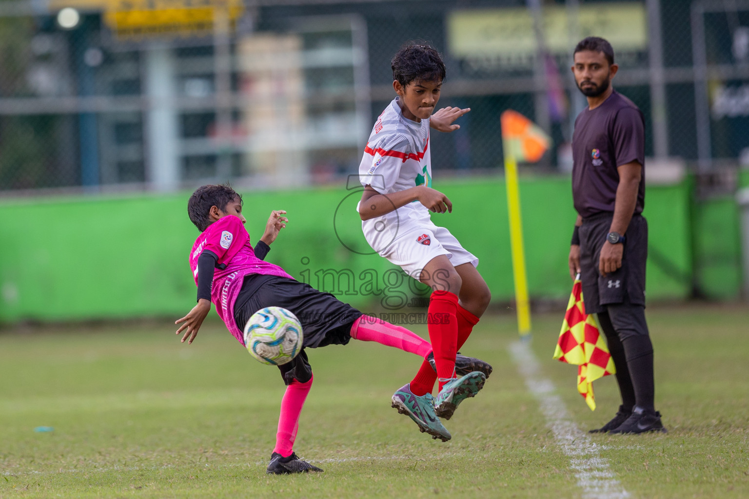 Dhivehi Youth League 2024 - Day 1. Matches held at Henveiru Stadium on 21st November 2024 , Thursday. Photos: Shuu Abdul Sattar/ Images.mv