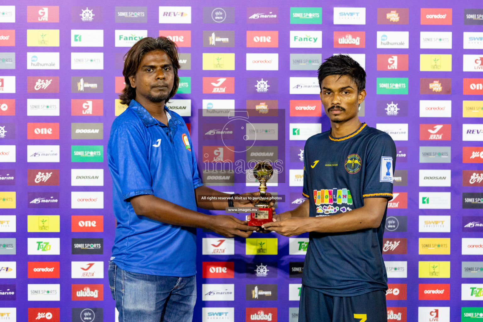 HA. Hoarafushi vs HA. Ihavandhoo in Day 6 of Golden Futsal Challenge 2023 on 10 February 2023 in Hulhumale, Male, Maldives