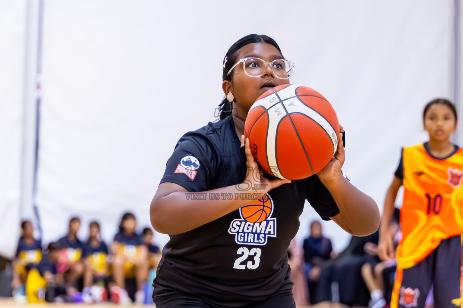 Day 3 of Milo 5 x 5 Junior Challenge 2025 - Basketball tournament held in Basketball Training Center, Male', Maldives on Saturday, 11th October 2025. Photos by: Nausham Waheed, Hassan Simah / Images.mv