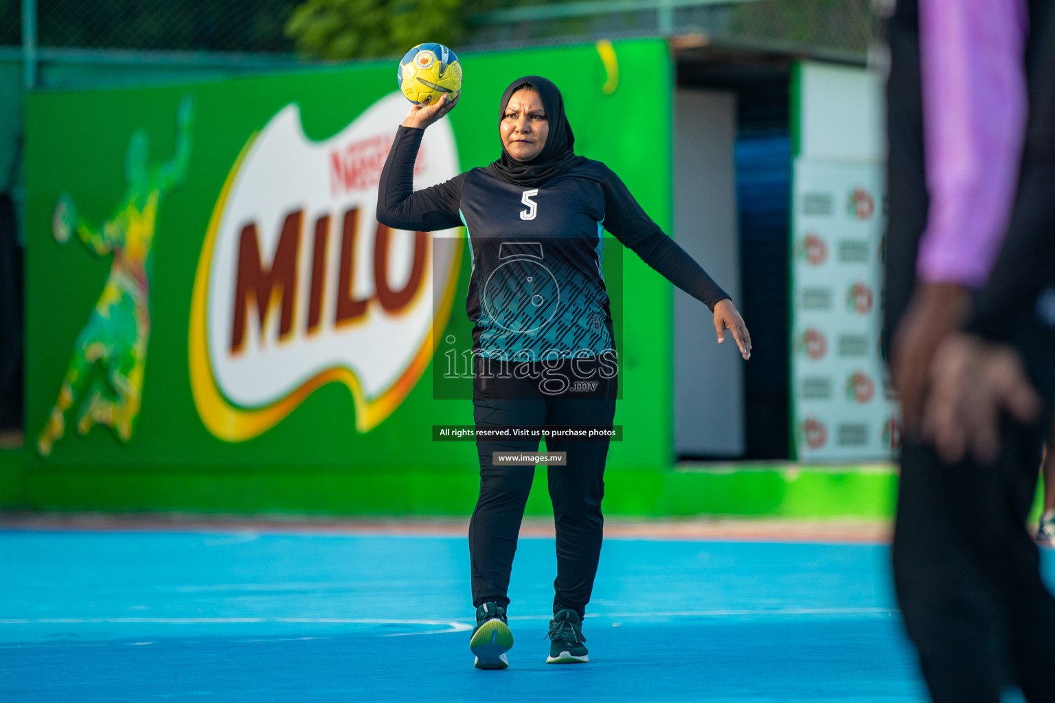 Day 3 of 6th MILO Handball Maldives Championship 2023, held in Handball ground, Male', Maldives on Friday, 22nd May 2023 Photos: Nausham Waheed/ Images.mv