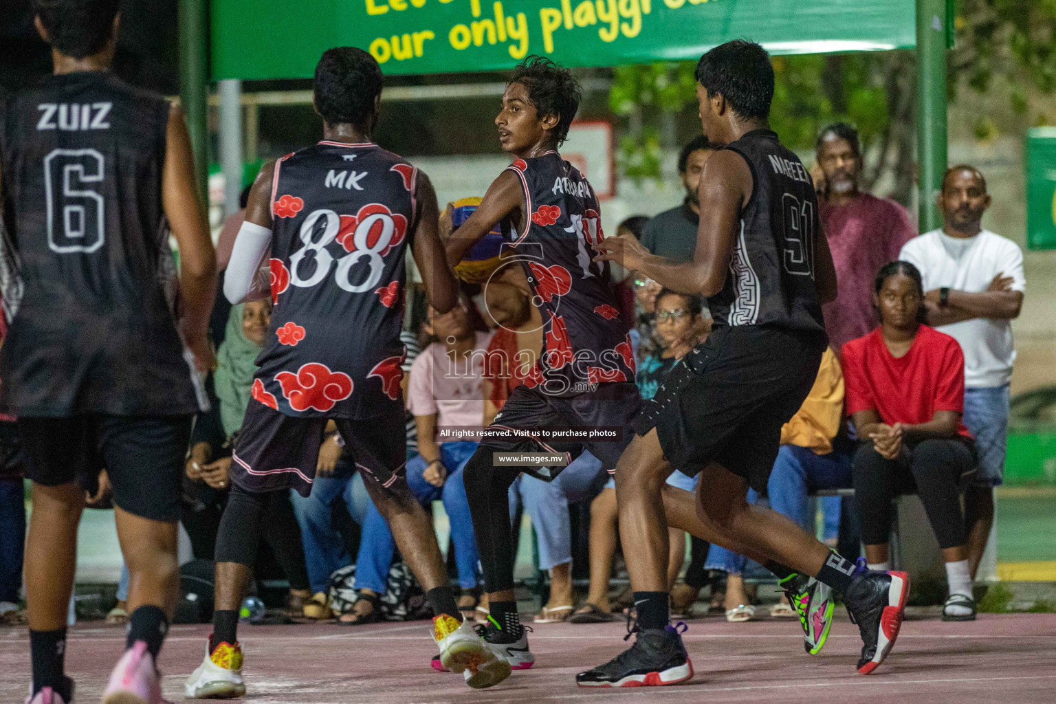 Day2 of Slamdunk by Sosal on 13th April 2023 held in Male'. Photos: Nausham waheed /images.mv