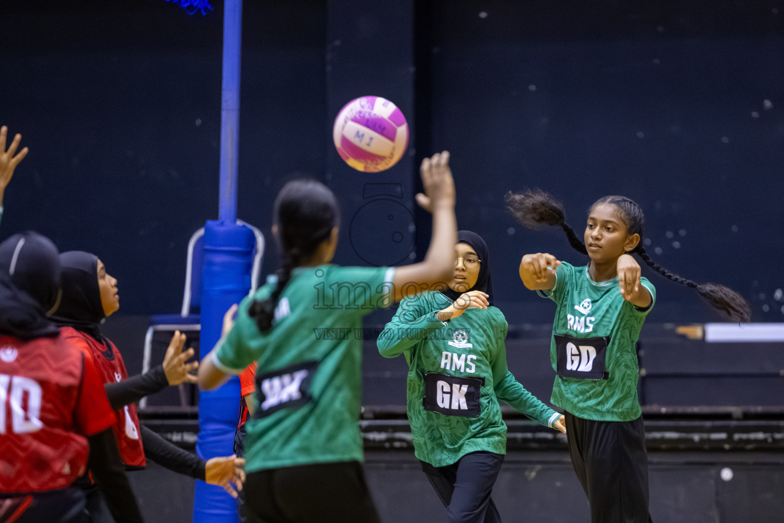 Day 13 of 26th Inter-School Netball Tournament 2025 was held in Social Center Indoor Hall on Saturday, 1st November 2025. Photos: Ismail Thoriq / images.mv