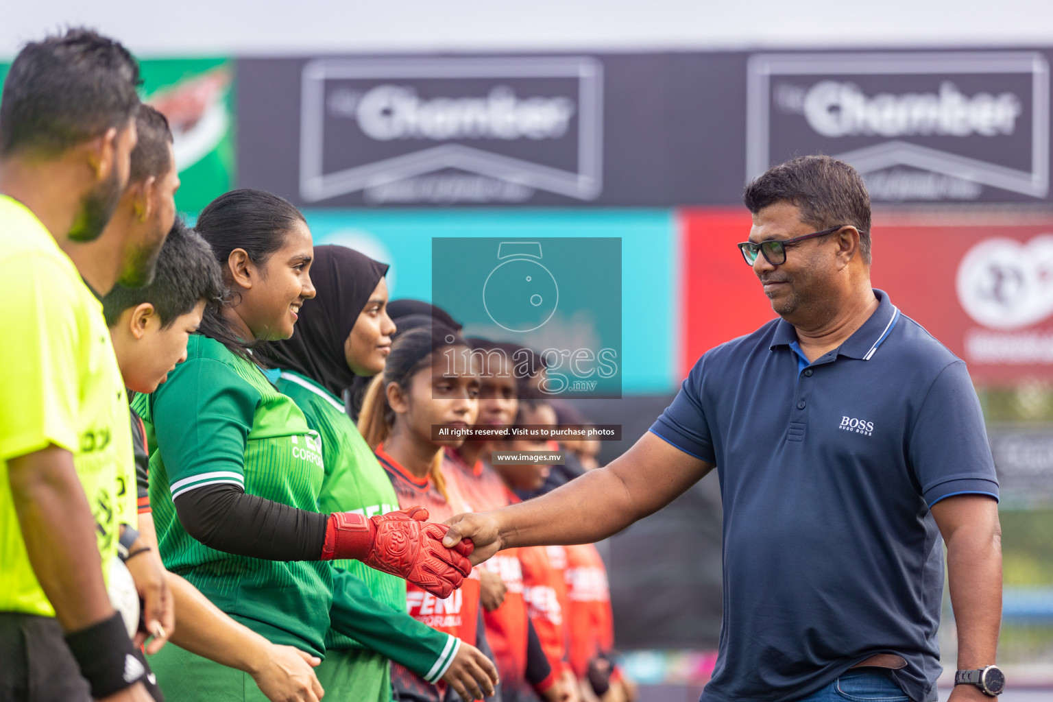 MPL vs Team Fenaka in Eighteen Thirty Women's Futsal Fiesta 2022 was held in Hulhumale', Maldives on Wednesday, 12th October 2022. Photos: Ismail Thoriq / images.mv