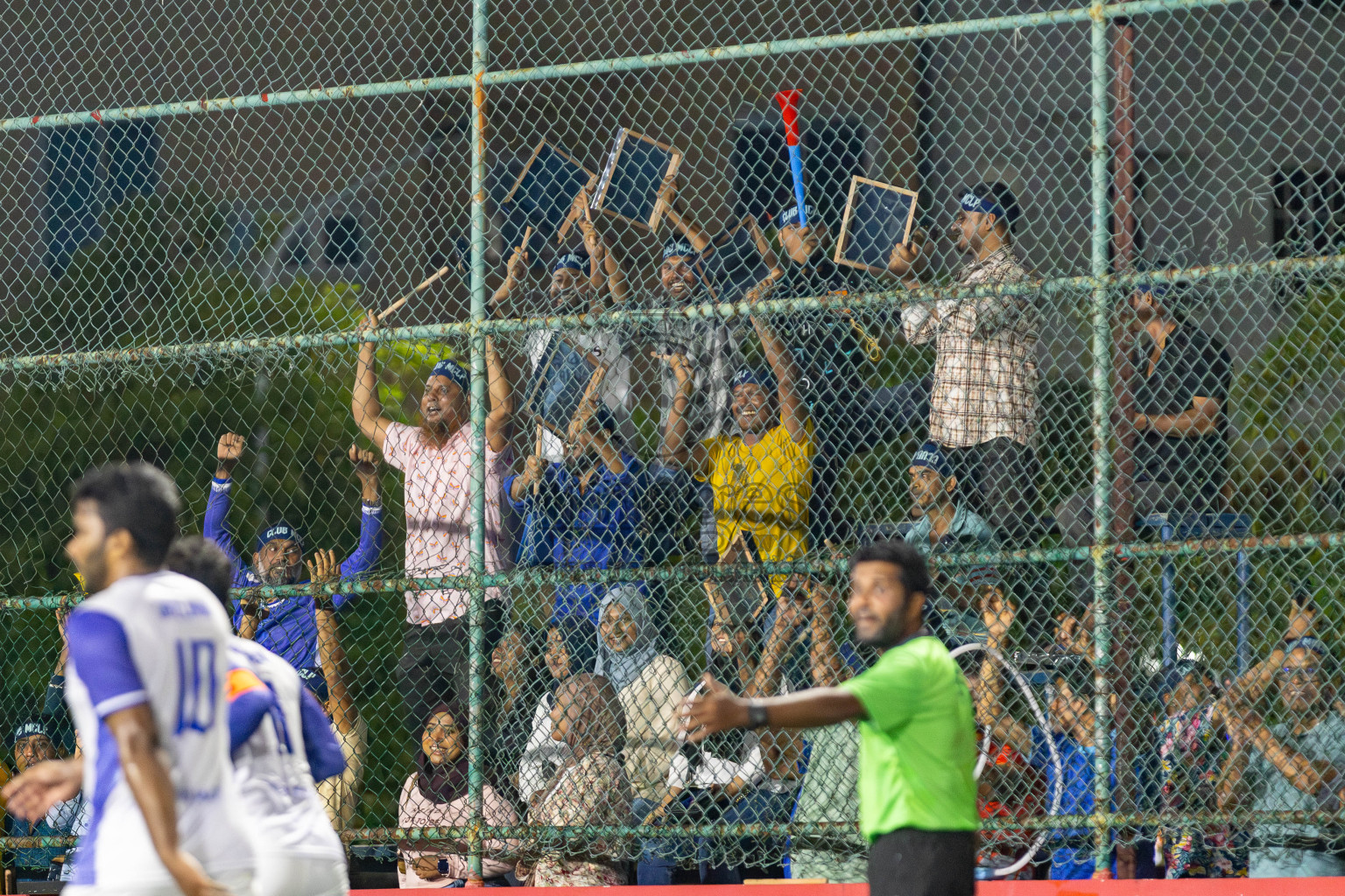 MIB vs MCLP in Day 2 of Office League 2025 was held on Thursday, 17th April 2025 in Hulhumale', Maldives. Photos: Mohamed Mahfooz Moosa / images.mv