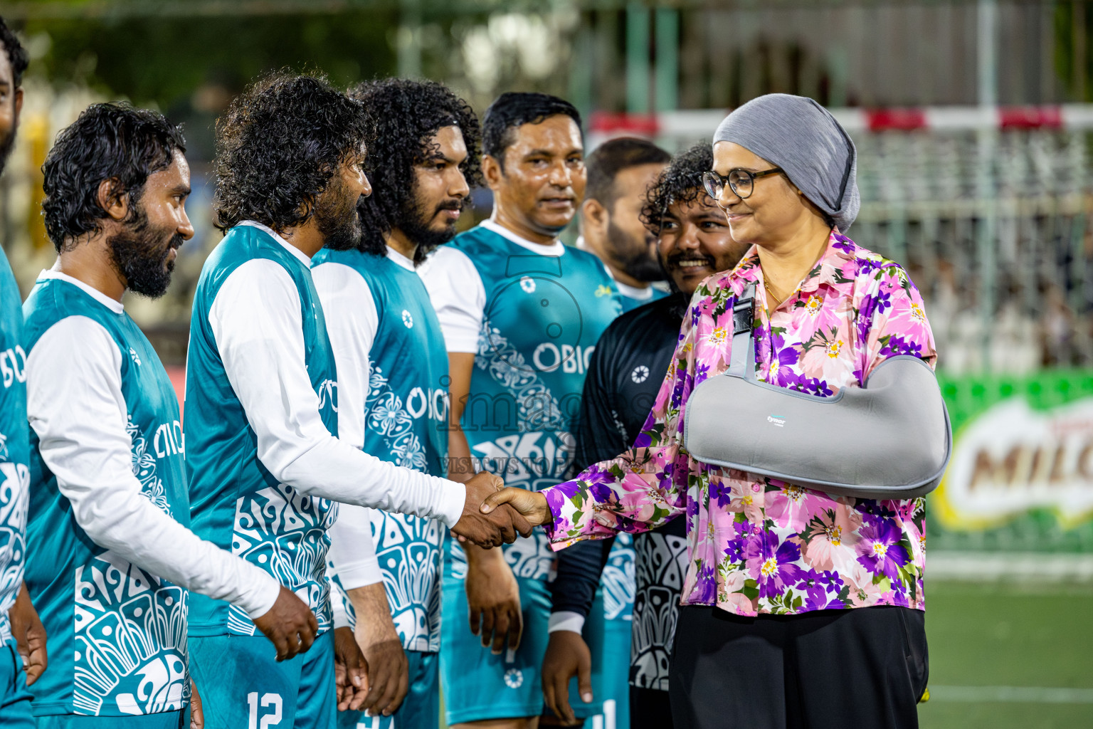 CLUB 220 vs HES CLUB Maldives Classic 2024 held in Rehendi Futsal Ground, Hulhumale', Maldives on Thursday, 12th September 2024. 
Photos: Hassan Simah / images.mv