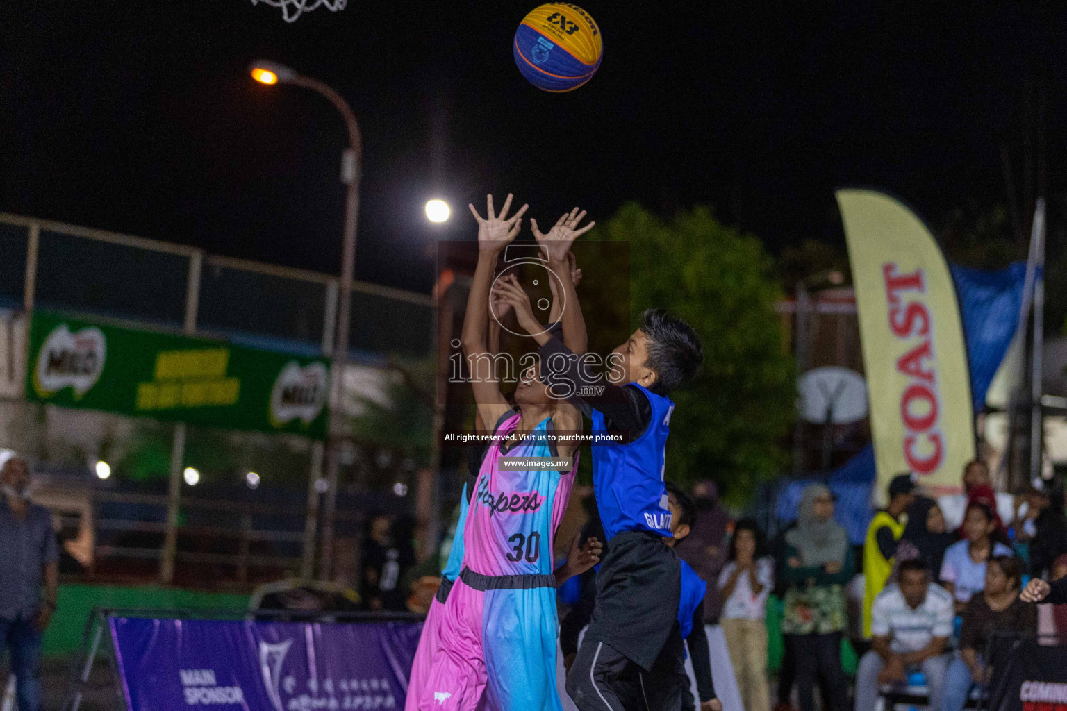 Day 5 of Slamdunk by Sosal on 16th April 2023 held in Male'. Photos: Ismail Thoriq / images.mv