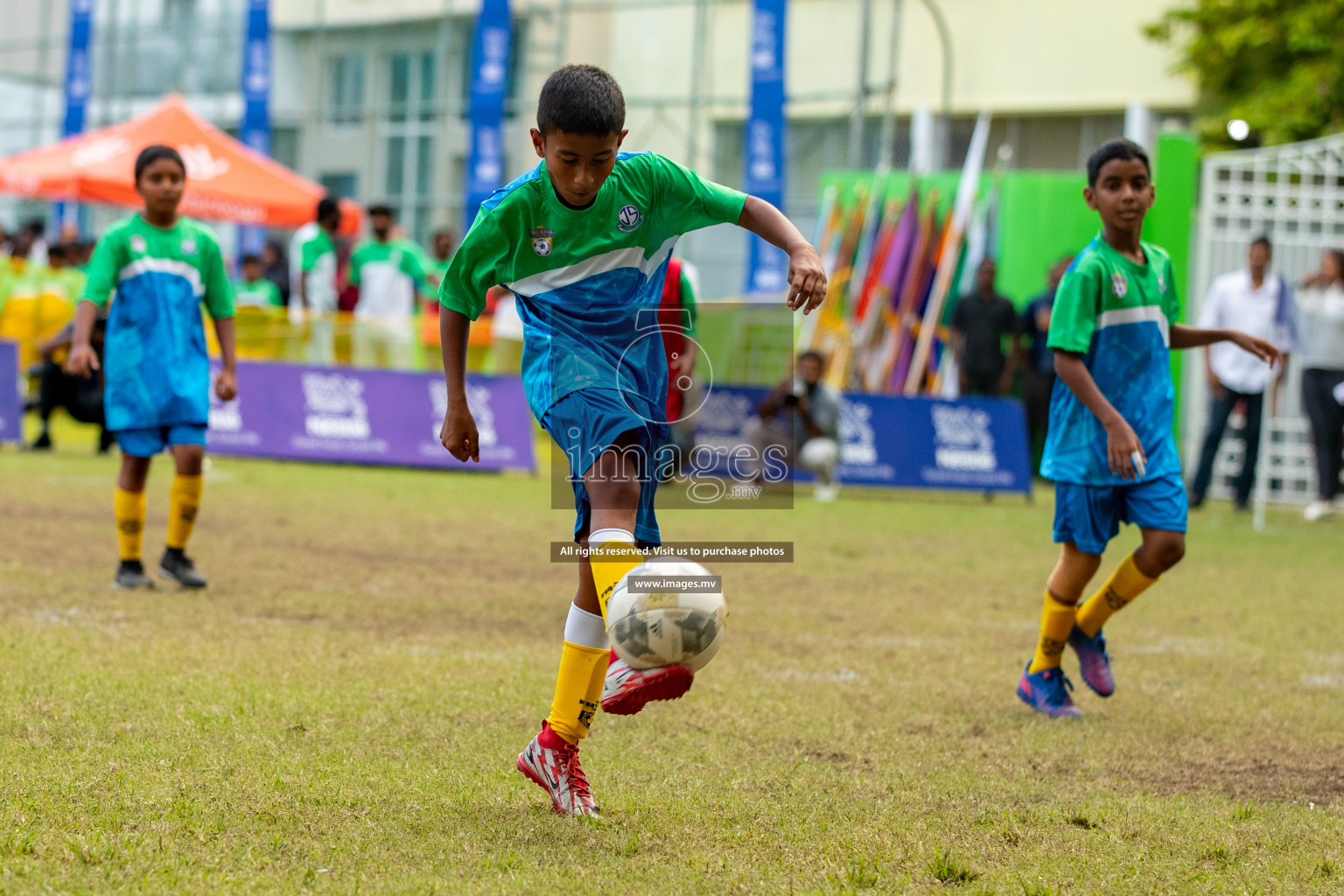 Day 4 of Milo Kids Football Fiesta 2022 was held in Male', Maldives on 22nd October 2022. Photos:Hassan Simah / images.mv