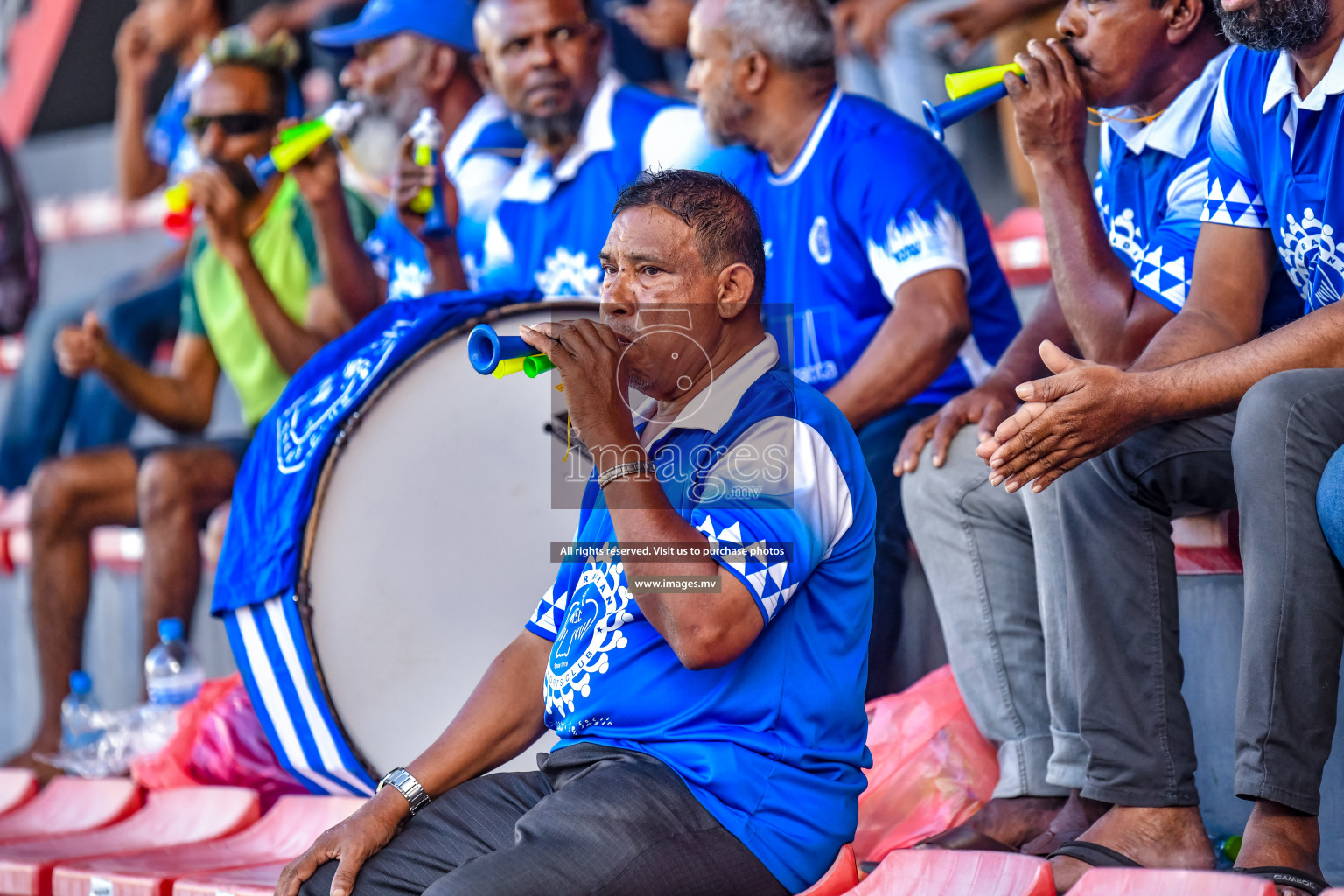 Buru Sports Club vs New Radiant Sports Club in the 2nd Division 2022 on 14th Aug 2022, held in National Football Stadium, Male', Maldives Photos: Nausham Waheed / Images.mv