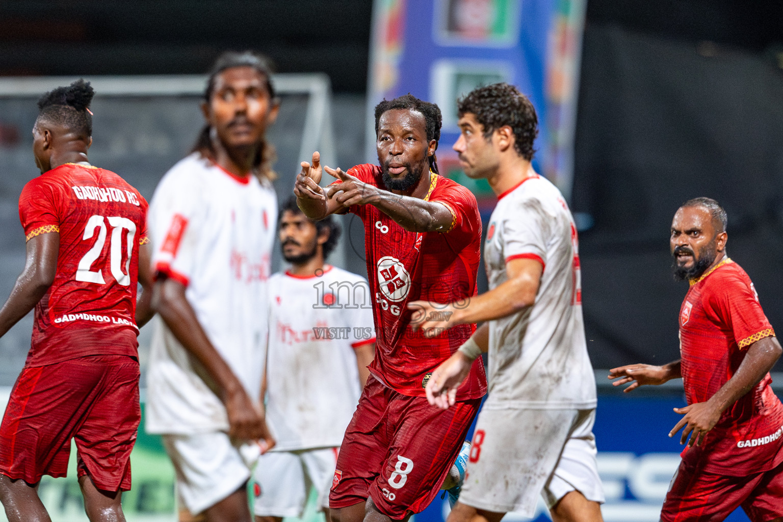 K. Huraa vs Gdh. Gadhdhoo in Dhivehi Premier League 2026/27 Qualifiers was held at National Football Stadium, Male', Maldives on Friday, 12th June 2026. Photos: Mohamed Mahfooz Moosa / images.mv