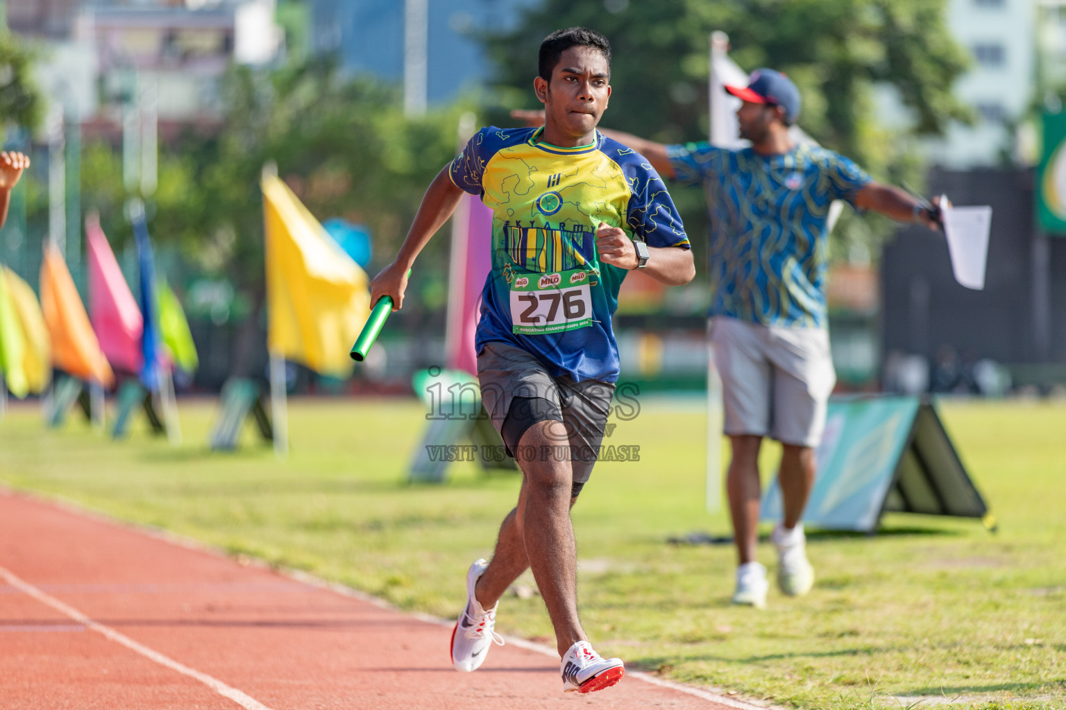 Day 4 of MILO Athletics Association Championship was held on Friday, 8th March 2024 in Male', Maldives. Photos: Hasna Hussain