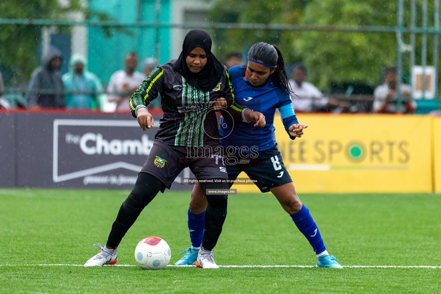 WAMCO vs Team Fenaka in Eighteen Thirty Women's Futsal Fiesta 2022 was held in Hulhumale', Maldives on Friday, 14th October 2022. Photos: Hassan Simah / images.mv