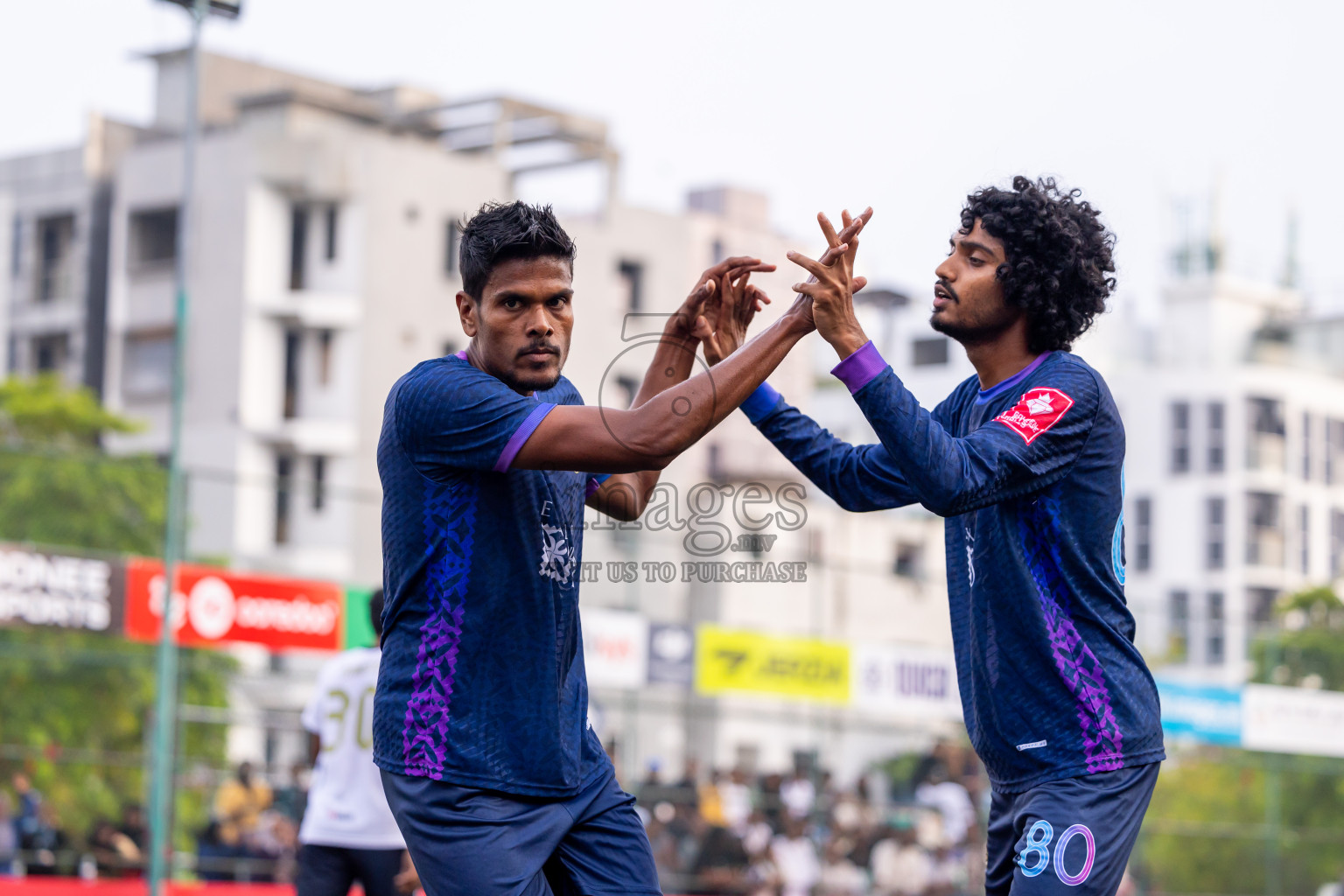 K Gulhi vs K Guraidhoo in Day 15 of Golden Futsal Challenge 2025 was held on Sunday, 19th January 2025, in Hulhumale', Maldives. Photos: Nausham Waheed / images.mv