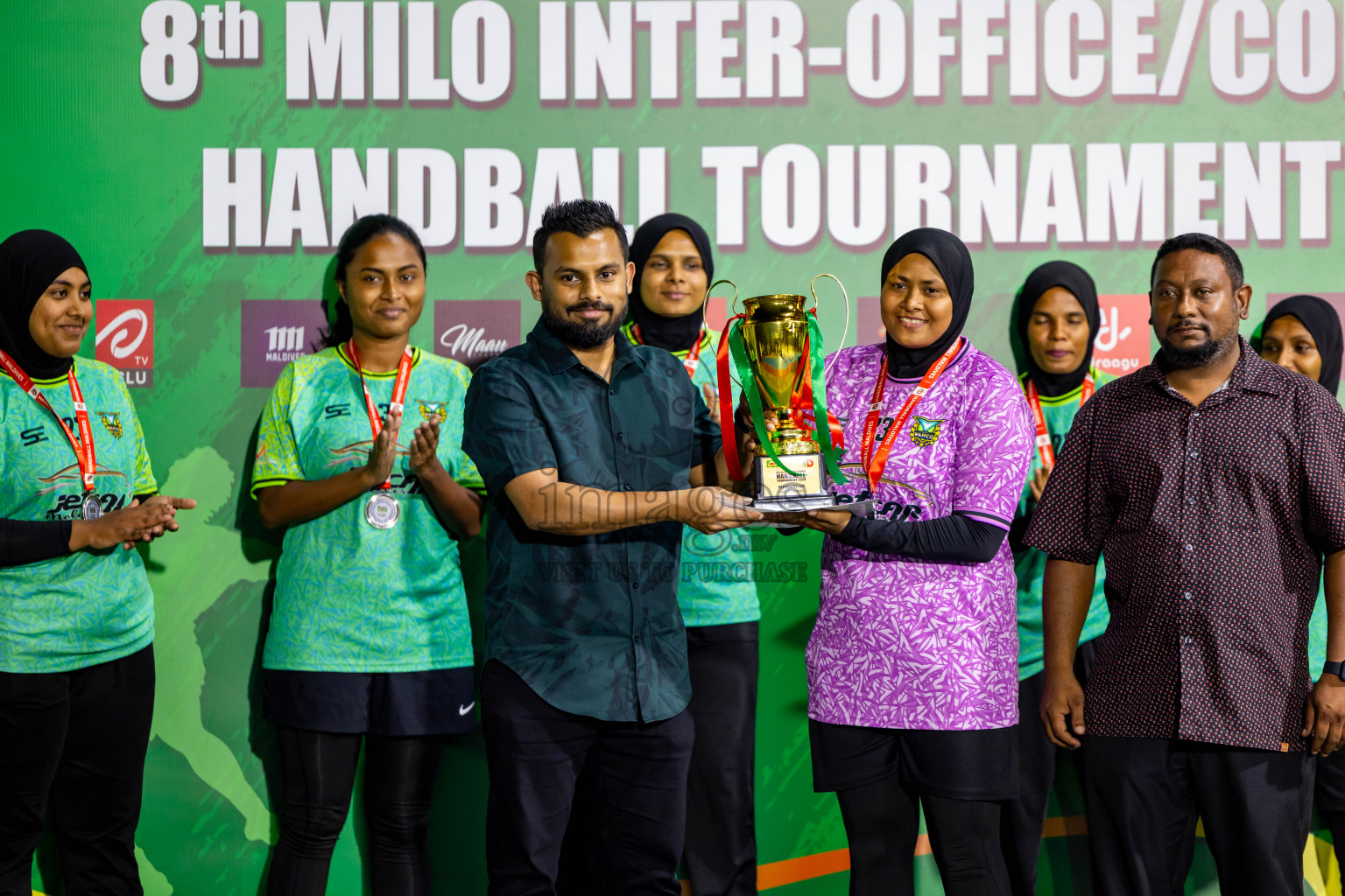 1st Division Final of 8th Inter-Office/Company Handball Tournament 2024, held in Handball ground, Male', Maldives on Tuesday, 11th September 2024 Photos: Nausham Waheed/ Images.mv