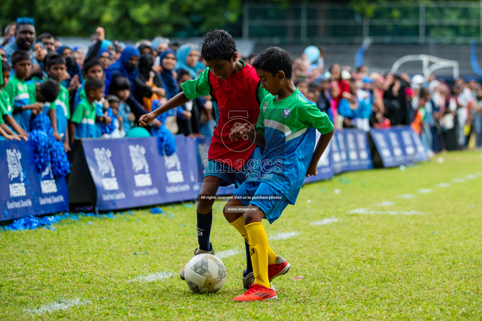 Day 4 of Milo Kids Football Fiesta 2022 was held in Male', Maldives on 22nd October 2022. Photos:Hassan Simah / images.mv