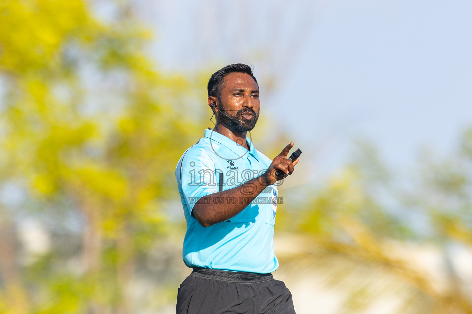 Huss Songun Football Team vs CC Sports Club in Day 2 of Eydhafushi Cup 2025 held in Eydhafushi Football Stadium at B. Eydhafushi, Maldives on Saturday, 6th September 2025. Photos: Mohamed Mahfouz Moosa / images.mv