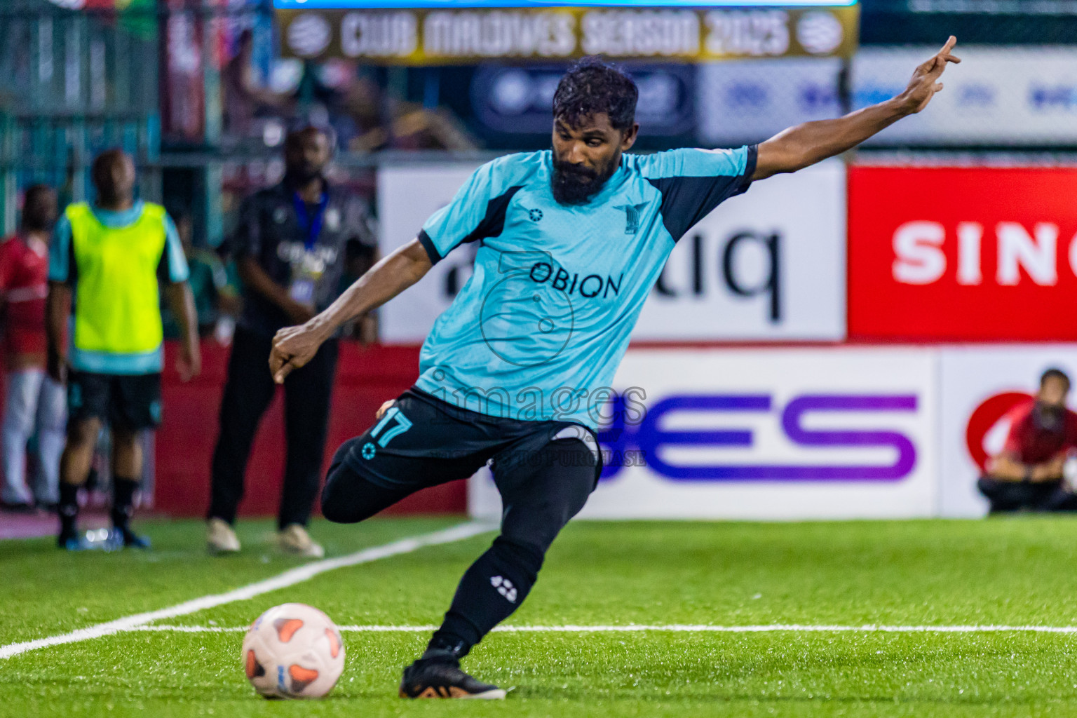 Youth RC vs Finance RC in Club Maldives Cup Classic 2025 was held in Rehendi Futsal Ground, Hulhumale', Maldives on Saturday, 20th September 2025. Photos: Areef / images.mv