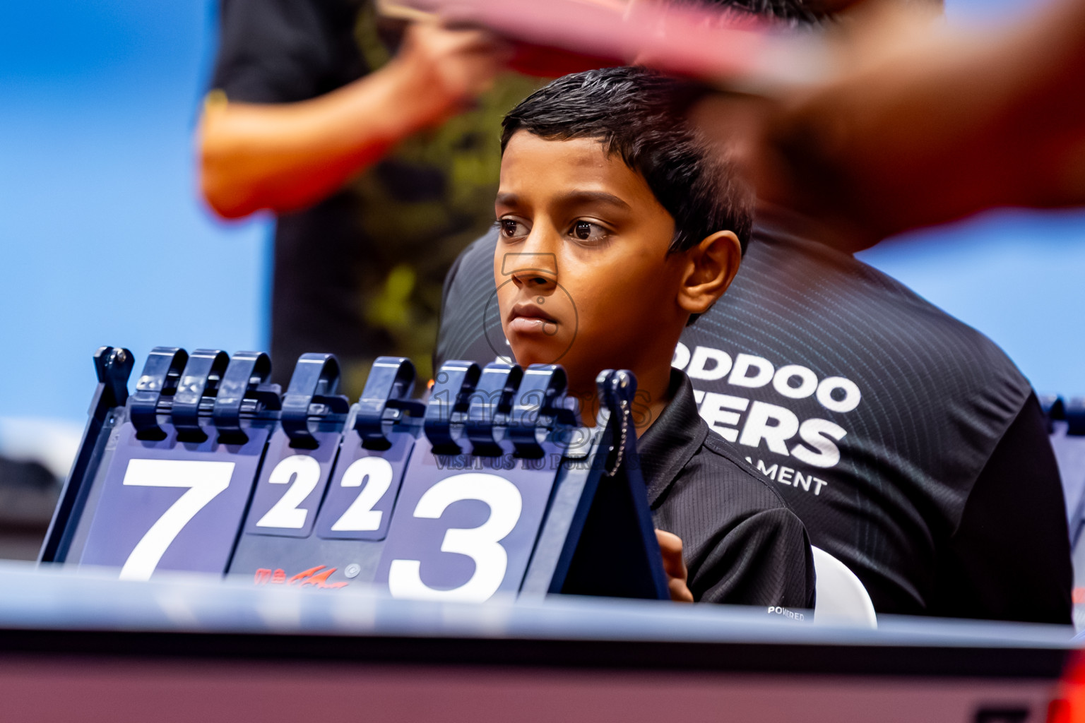 Day 2 of 1st Thoddoo Masters Table Tennis Tournament was held on Friday, 22nd August 2025 in AA Thoddoo, Maldives. Photos: Nausham Waheed / images.mv