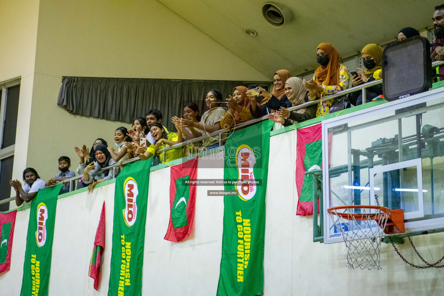 Kulhudhuffushi Youth & R.C vs Club Matrix in the Finals of Milo National Netball Tournament 2021 held on 4th December 2021 in Male', Maldives Photos: Ismail Thoriq, Maanish / images.mv