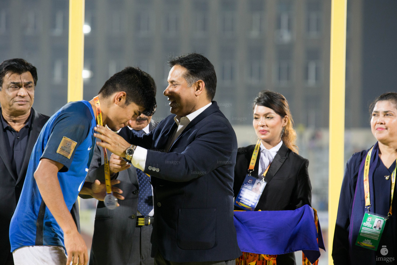 India vs Maldives in SAFF Suzuki Cup 2018 Finals in Dhaka, Bangladesh, Saturday, September 15, 2018. (Images.mv Photo/Hussain Sinan)