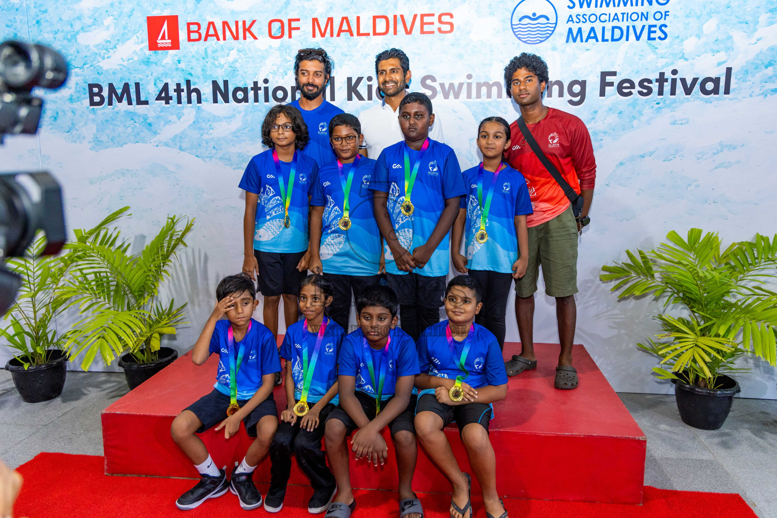 Closing Ceremony of 4th National Kids Swimming Festival 2023 on 9th December 2023, held in Hulhumale', Maldives Photos: Nausham Waheed / Images.mv