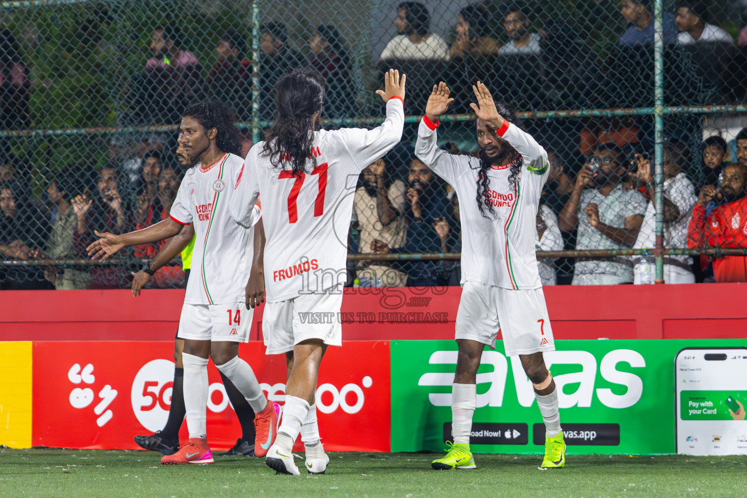 L Gan vs L Isdhoo in Laamu Atoll Finals Day 26 of Golden Futsal Challenge 2025 was held on Thursday , 30th January 2025, in Hulhumale', Maldives. Photos: Ismail Thoriq / images.mv