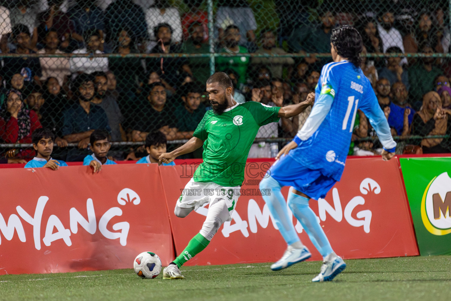 CLUB HDC vs CLUB FEN in Club Maldives Cup 2024 held in Rehendi Futsal Ground, Hulhumale', Maldives on Monday, 23rd September 2024. 
Photos: Mohamed Mahfooz Moosa / images.mv