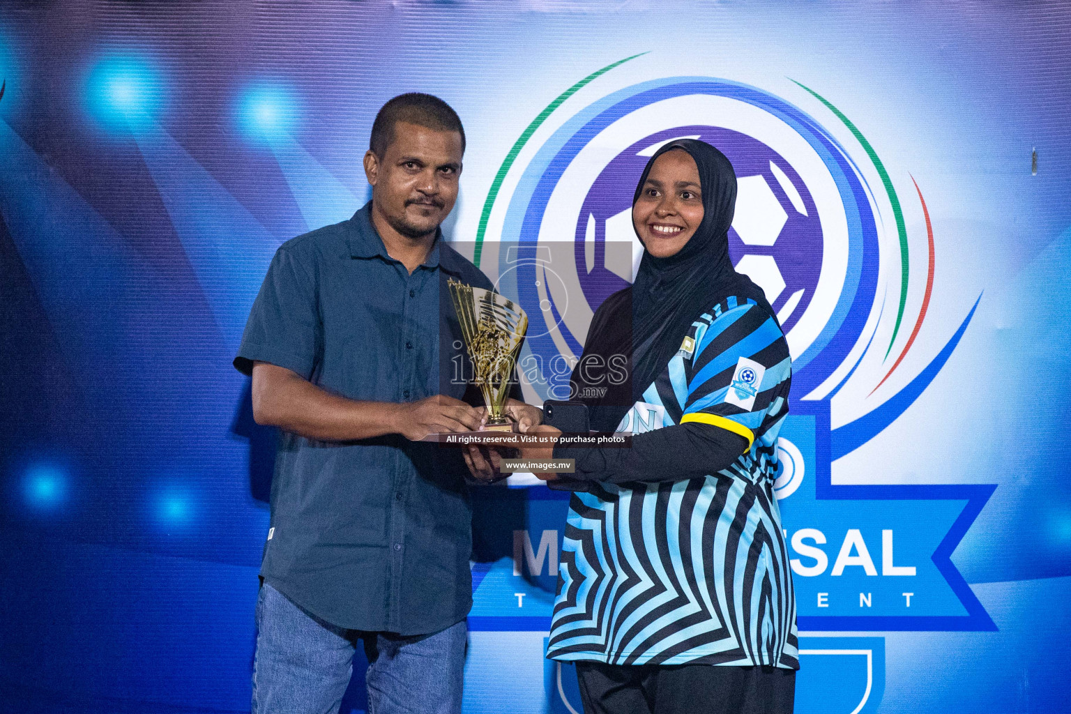 Final of MFA Futsal Tournament 2023 on 10th April 2023 held in Hulhumale'. Photos: Nausham waheed /images.mv