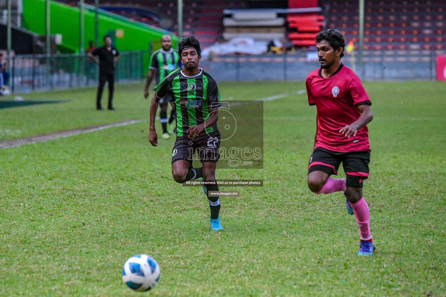 JJ Sports Club vs Capital City Sports Club  in the 2nd Division 2022 on 30thJuly 2022, held in National Football Stadium, Male', Maldives Photos: Nausham Waheed / Images.mv