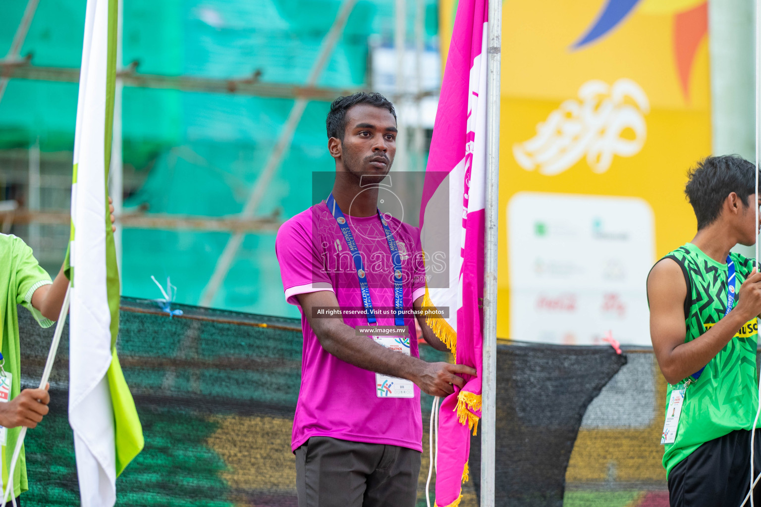 Day one of Inter School Athletics Championship 2023 was held at Hulhumale' Running Track at Hulhumale', Maldives on Saturday, 14th May 2023. Photos: Nausham Waheed / images.mv