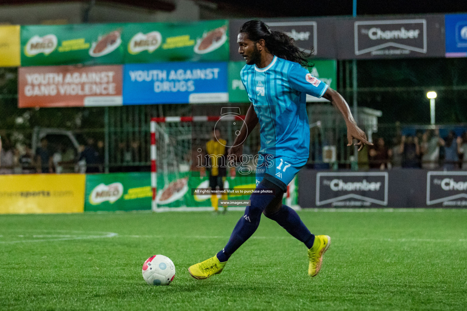 MACL vs Team DJA in Club Maldives Cup 2022 was held in Hulhumale', Maldives on Tuesday, 18th October 2022. Photos: Hassan Simah/ images.mv