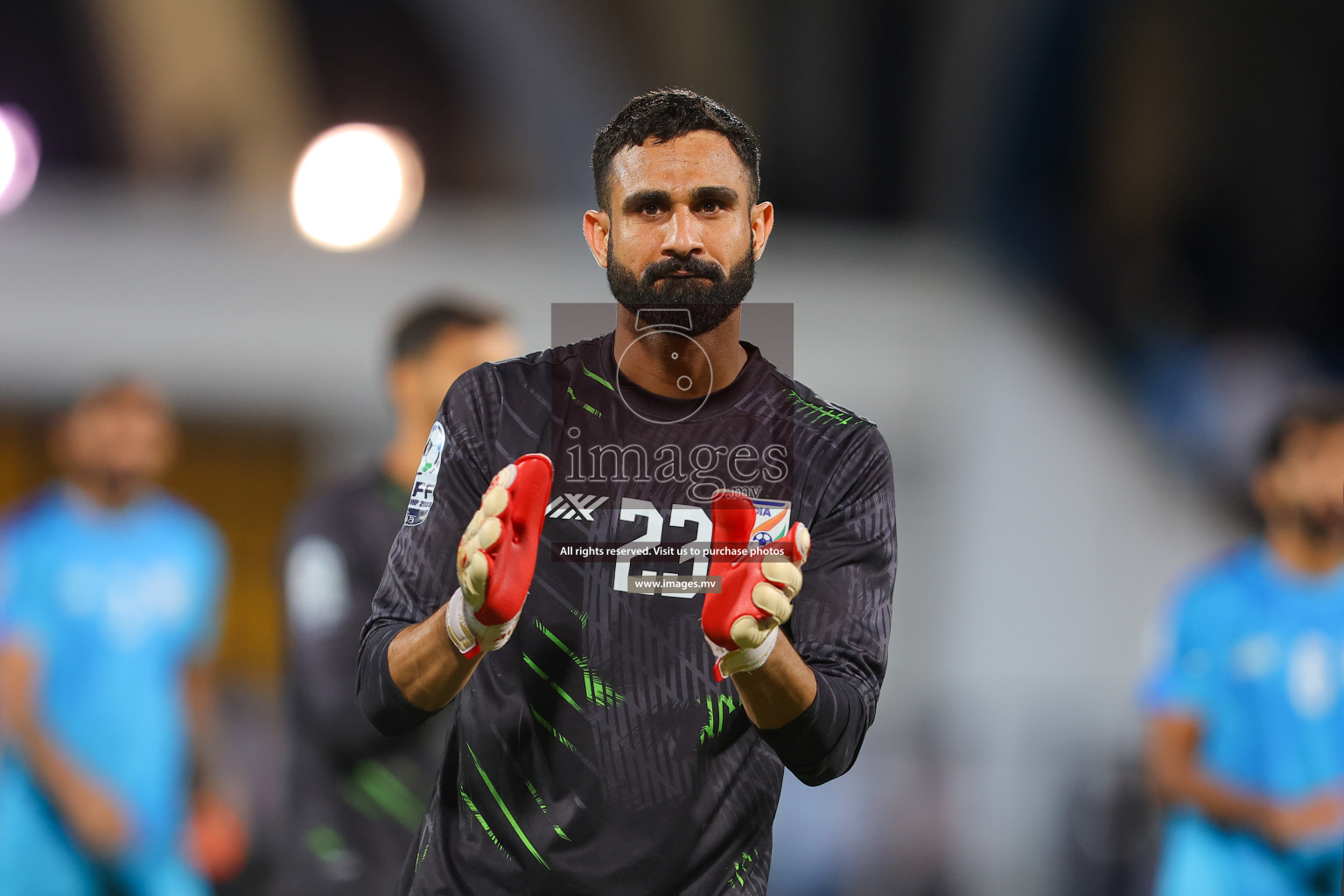 India vs Kuwait in SAFF Championship 2023 held in Sree Kanteerava Stadium, Bengaluru, India, on Tuesday, 27th June 2023. Photos: Nausham Waheed, Hassan Simah / images.mv