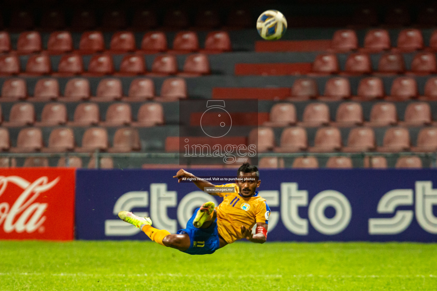 Club Valencia vs United Victory in the President's Cup 2021/2022 held in Male', Maldives on 19 December 2021