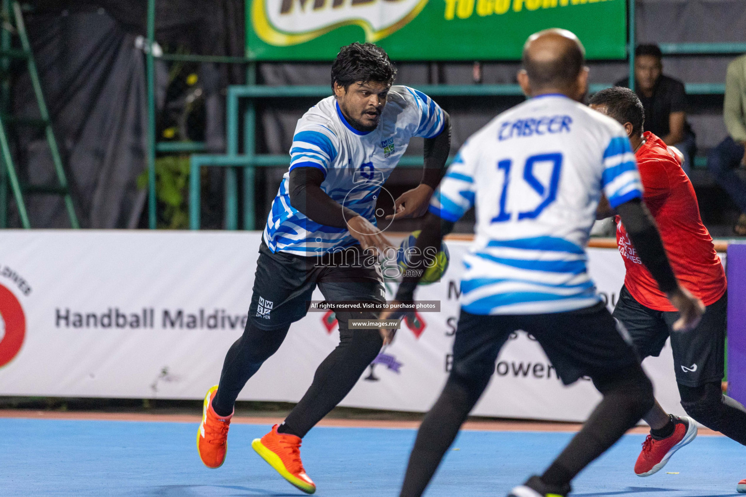 Day 5 of 7th Inter-Office/Company Handball Tournament 2023, held in Handball ground, Male', Maldives on Tuesday, 19th September 2023 Photos: Nausham Waheed/ Images.mv