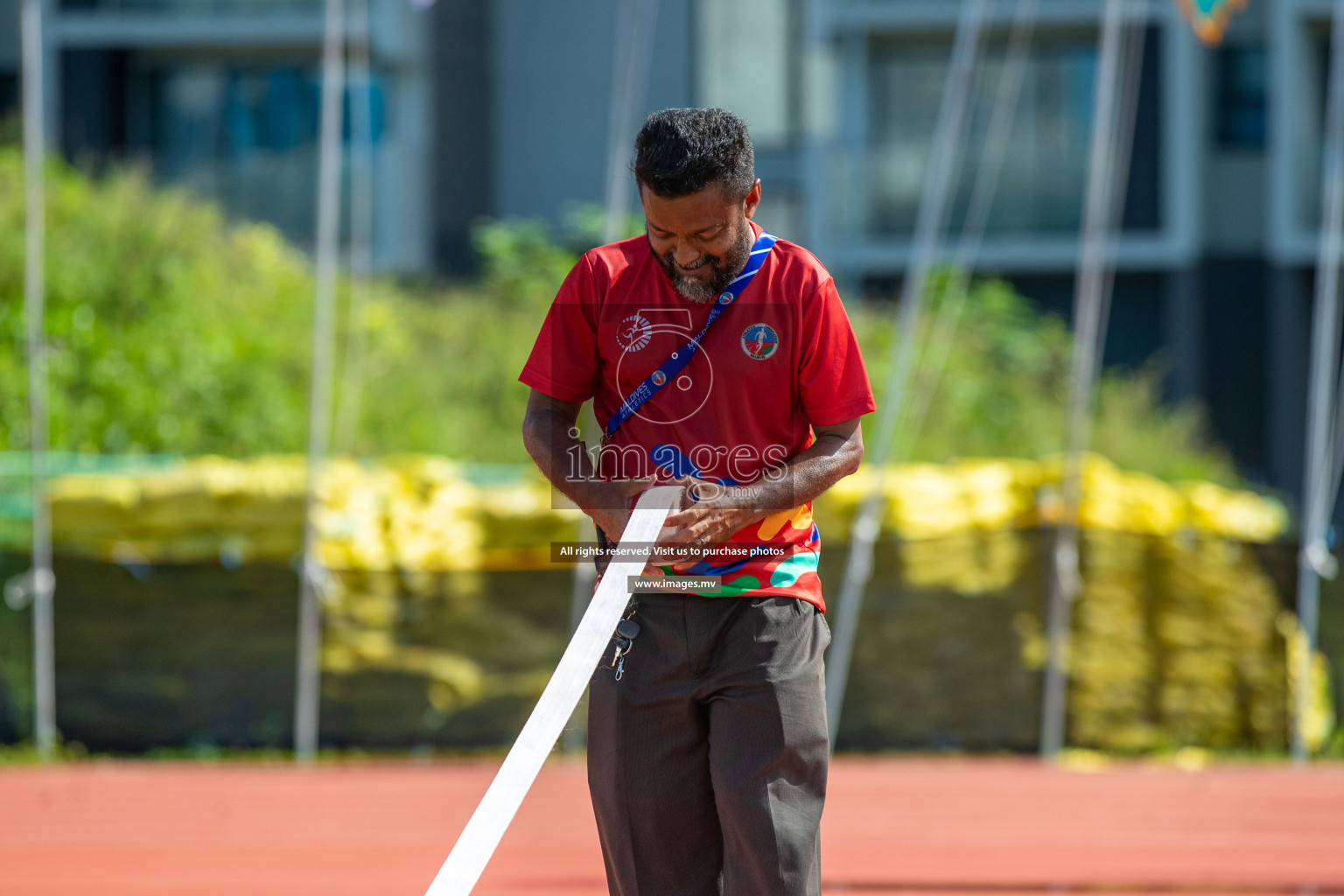 Day two of Inter School Athletics Championship 2023 was held at Hulhumale' Running Track at Hulhumale', Maldives on Sunday, 15th May 2023. Photos: Nausham Waheed / images.mv