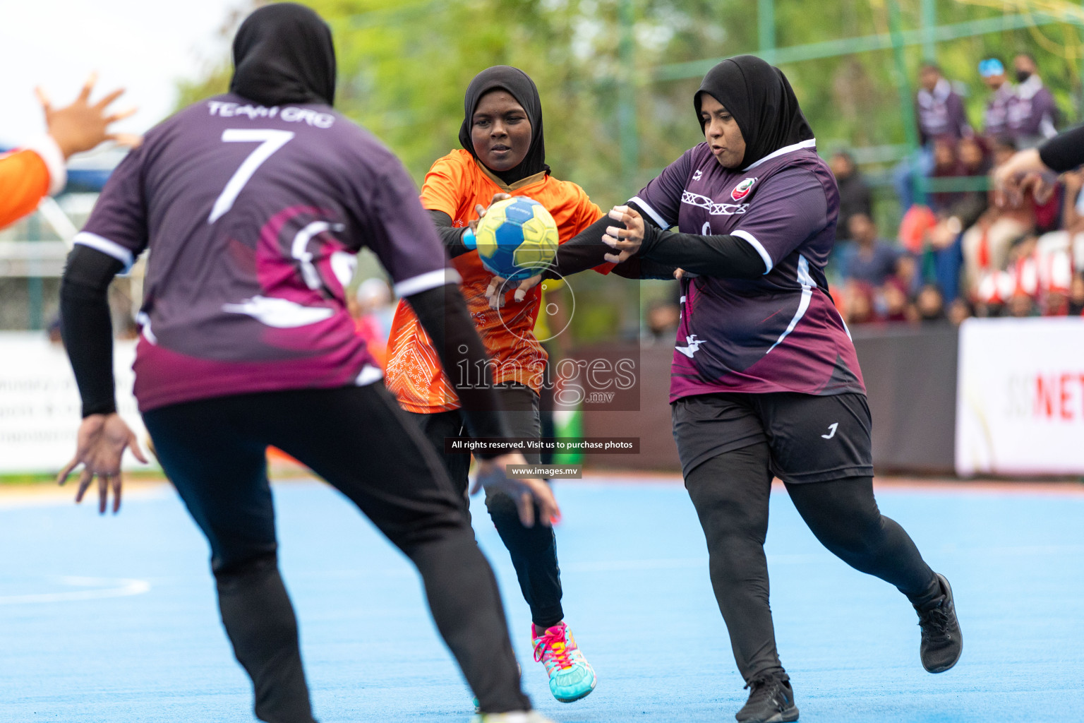 Day 5 of 7th Inter-Office/Company Handball Tournament 2023, held in Handball ground, Male', Maldives on Tuesday, 19th September 2023 Photos: Nausham Waheed/ Images.mv