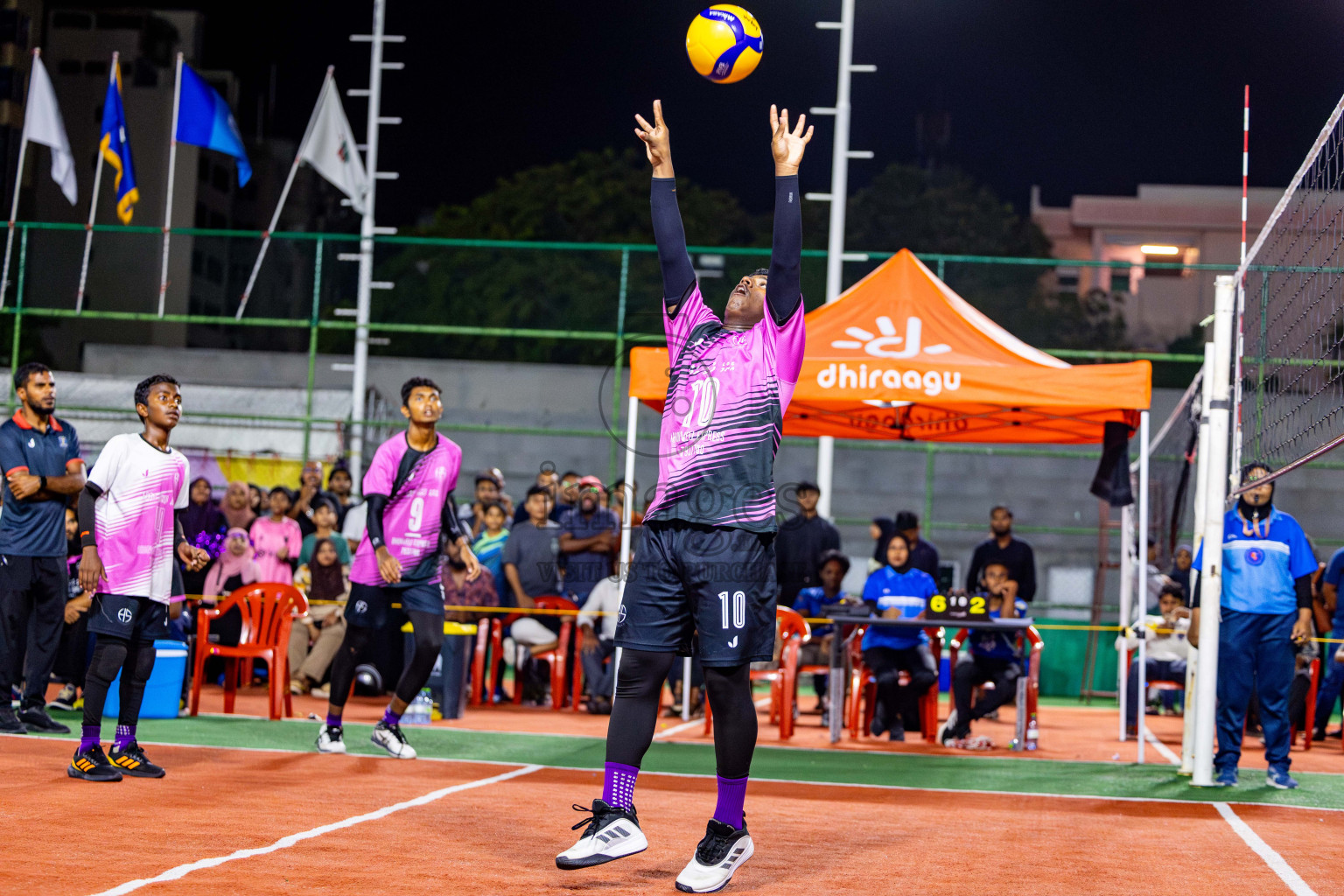 Day 11 of Interschool Volleyball Tournament 2024 was held in Ekuveni Volleyball Court at Male', Maldives on Monday, 2nd December 2024. Photos: Nausham Waheed / images.mv