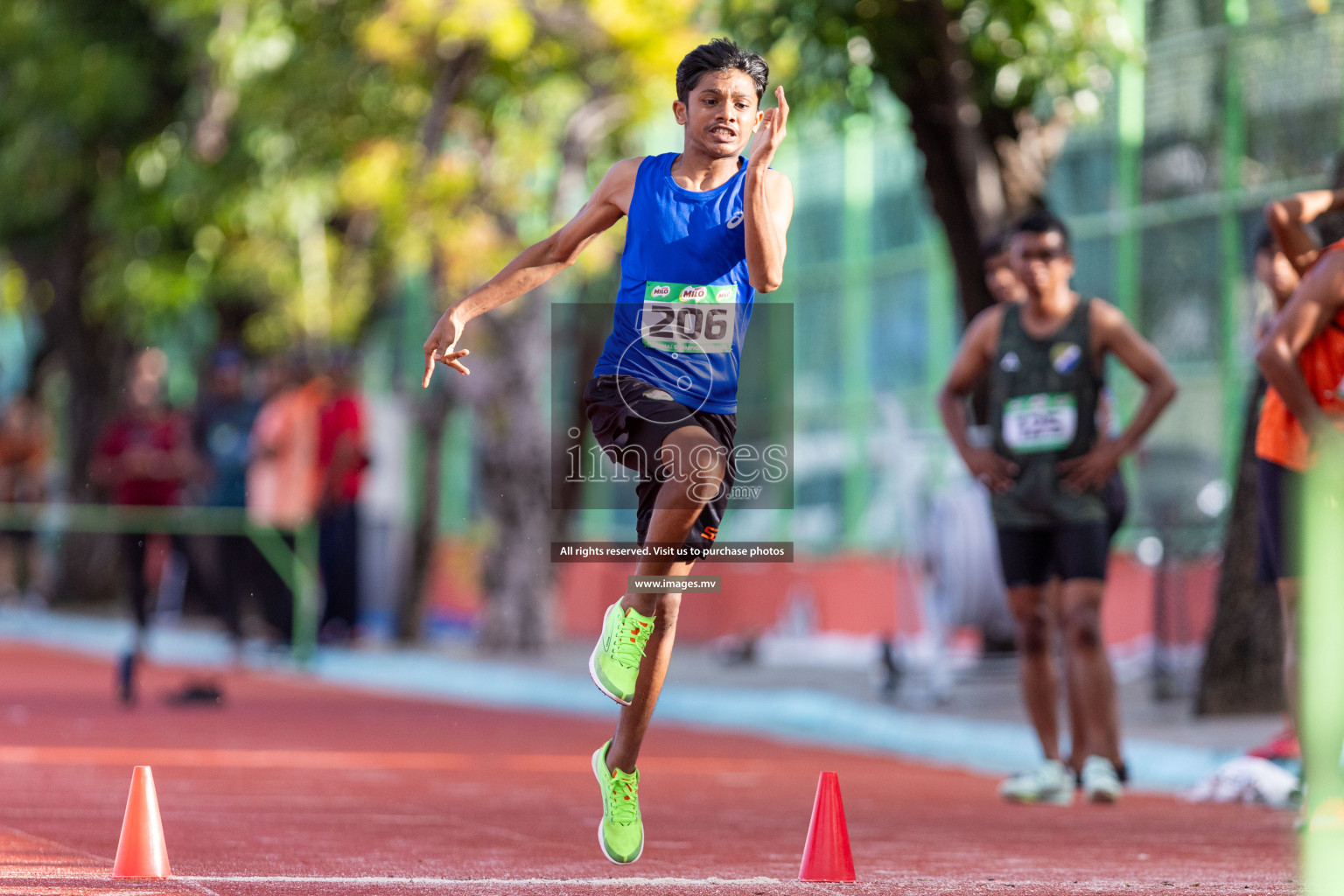 Day 2 of National Athletics Championship 2023 was held in Ekuveni Track at Male', Maldives on Saturday, 25th November 2023. Photos: Nausham Waheed / images.mv