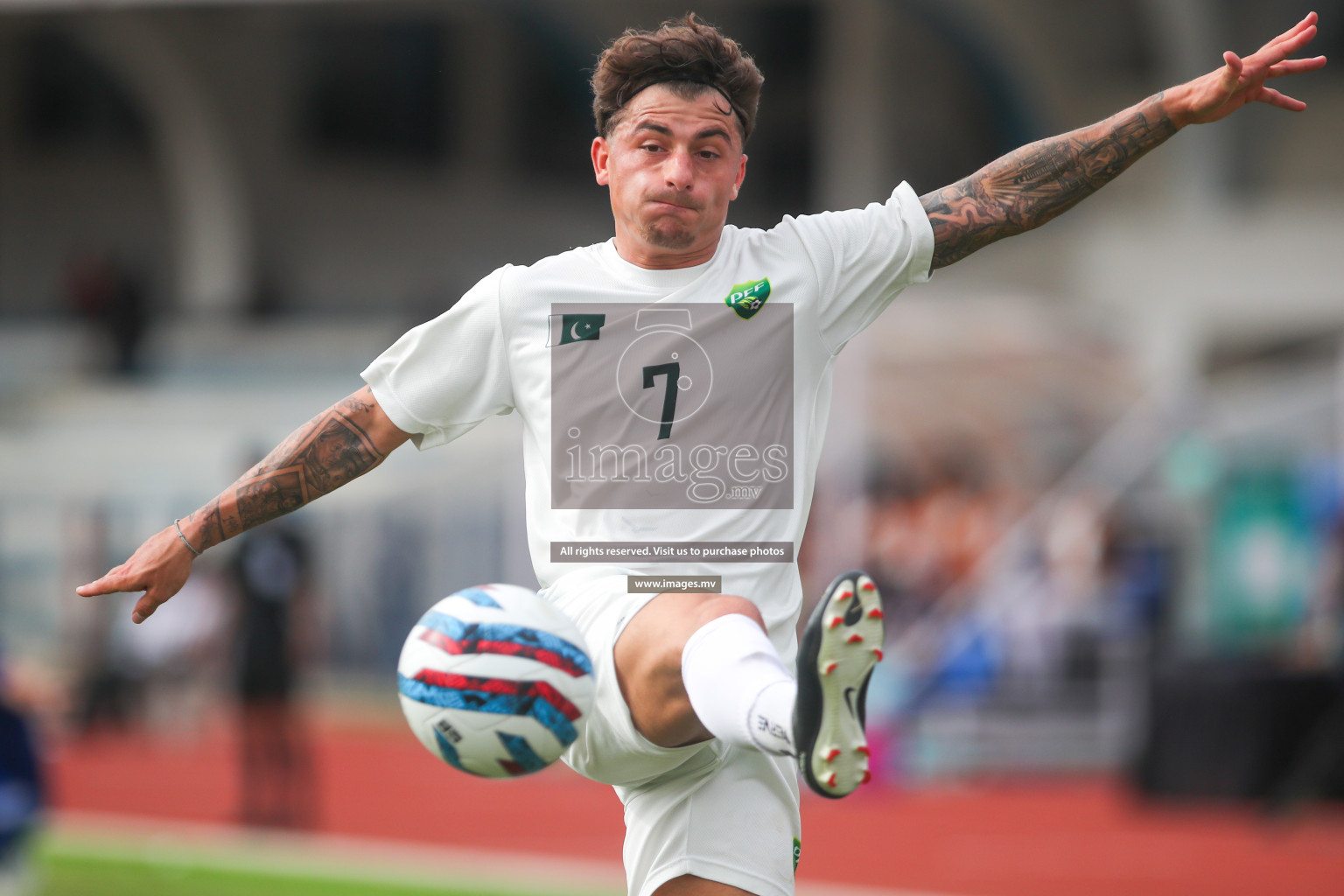 Nepal vs Pakistan in SAFF Championship 2023 held in Sree Kanteerava Stadium, Bengaluru, India, on Tuesday, 27th June 2023. Photos: Nausham Waheed, Hassan Simah / images.mv