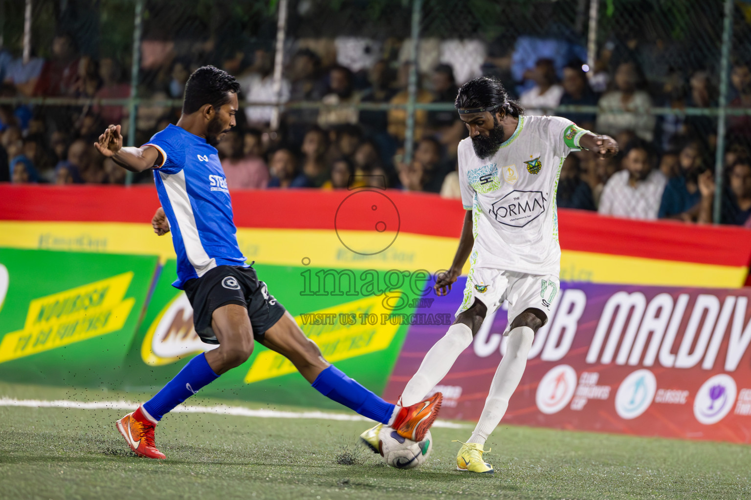 WAMCO vs STELCO in Semi Finals of Club Maldives Cup 2024 held in Rehendi Futsal Ground, Hulhumale', Maldives on Monday, 14th October 2024. Photos: Ismail Thoriq / images.mv