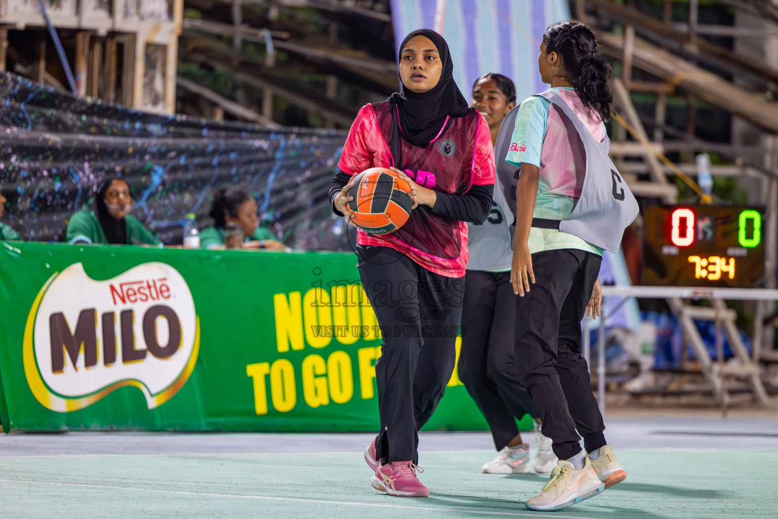 Day 4 of MILO 3x3 Netball Challenge 2024 was held in Ekuveni Netball Court at Male', Maldives on Sunday, 17th March 2024.
Photos: Ismail Thoriq / images.mv