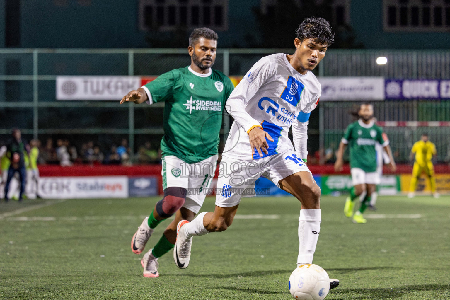 S Hithadhoo VS S MaradhooFeydhoo Atoll Round Semi-Final on Day 20 of Golden Futsal Challenge 2025 was held on Friday, 24 January 2025, in Hulhumale', Maldives. 
Photos: Hassan Simah / images.mv