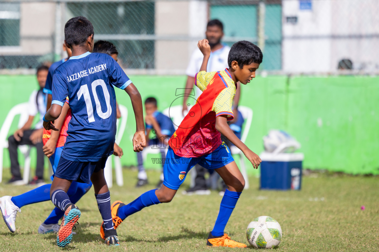 Day 2 of MILO Academy Championship 2024 - U12 was held at Henveiru Grounds in Male', Maldives on Friday, 5th July 2024.
Photos: Ismail Thoriq / images.mv