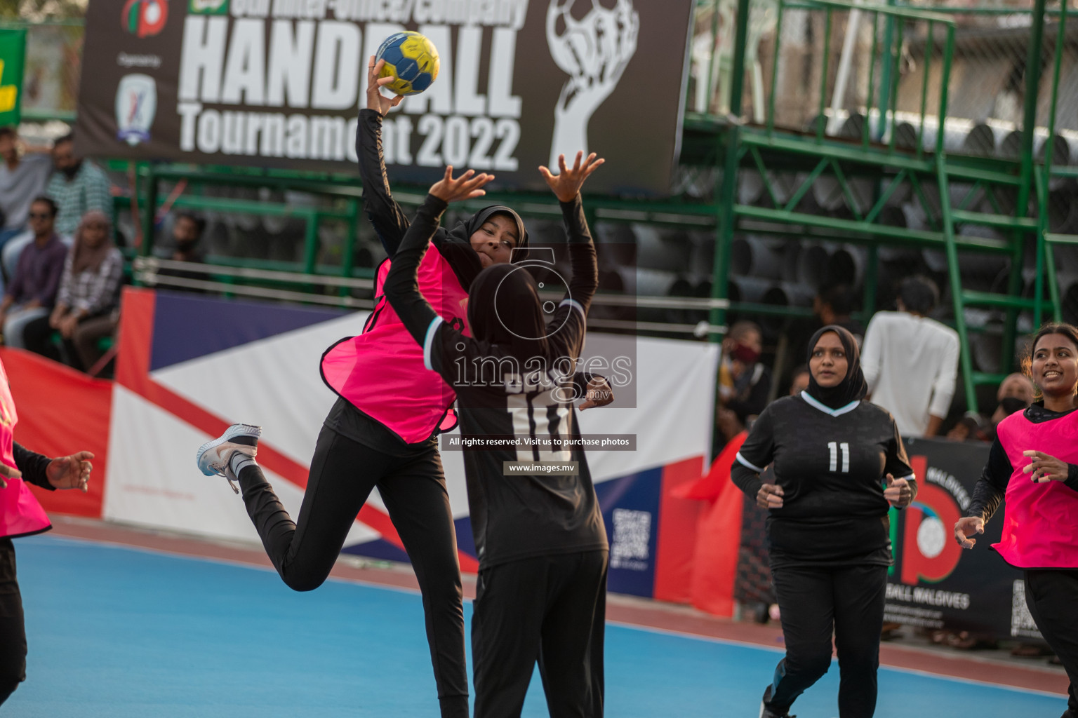 Day 12 of Milo 6th Inter Office Handball Tournament 2022 - Photos by Hassan Simah