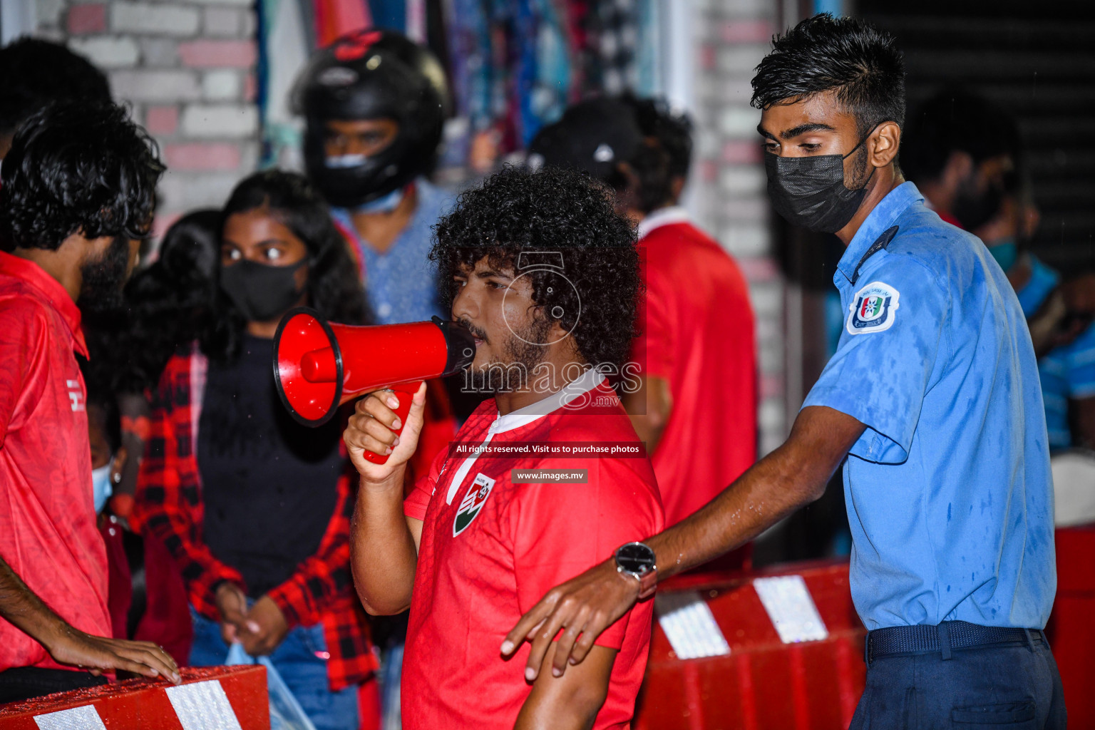 Maldives vs Nepal in SAFF Championship 2021 held on 1st October 2021 in Galolhu National Stadium, Male', Maldives