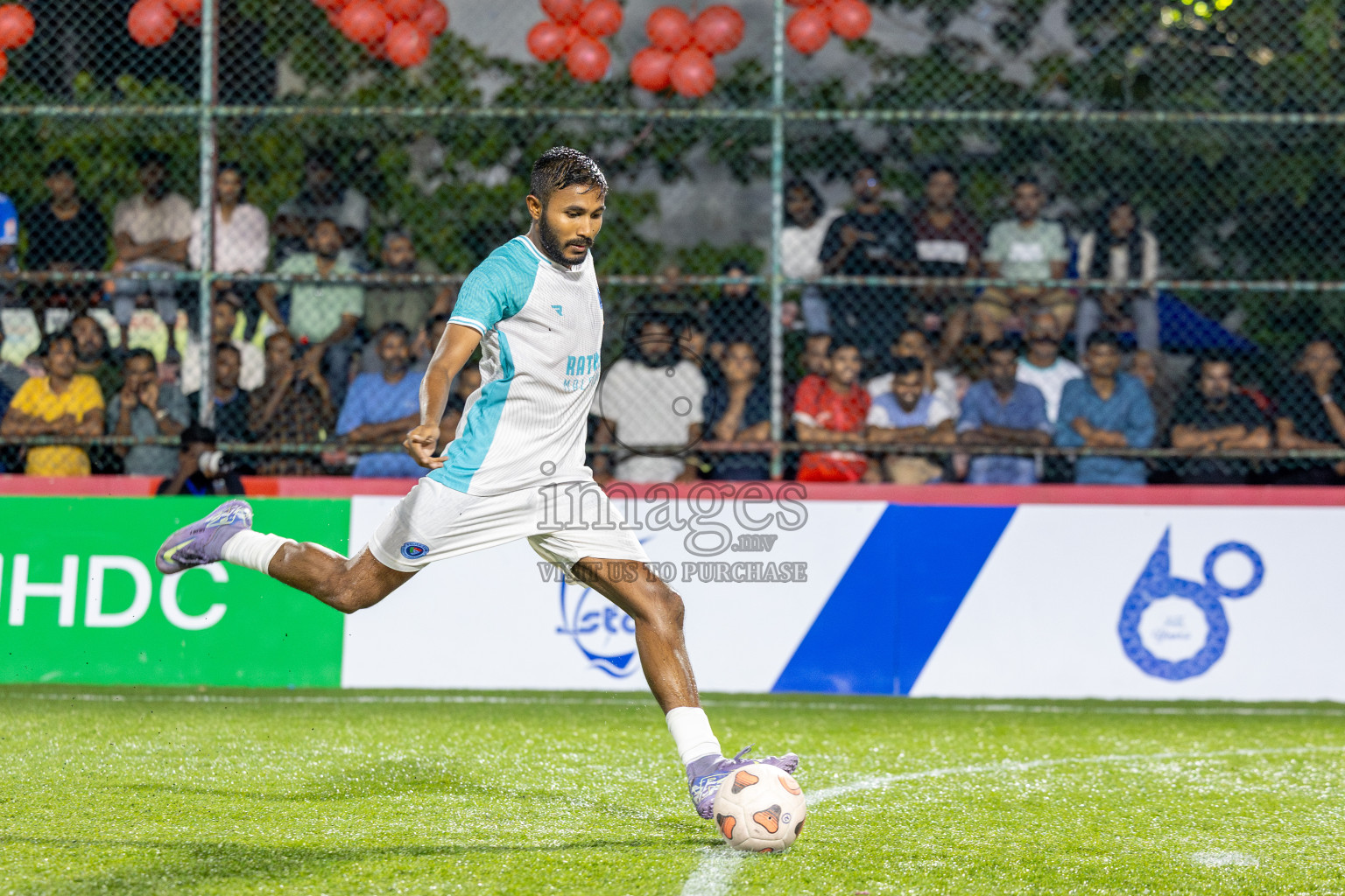Fenaka vs Police Club in Day 14 of Club Maldives Cup 2025 was held in Rehendhi Futsal Ground, Hulhumale', Maldives on Tuesday, 14th October 2025. Photos: Ismail Thoriq / images.mv